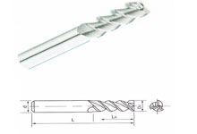 铝用刀系列—3刃平刀55度一标准刃长